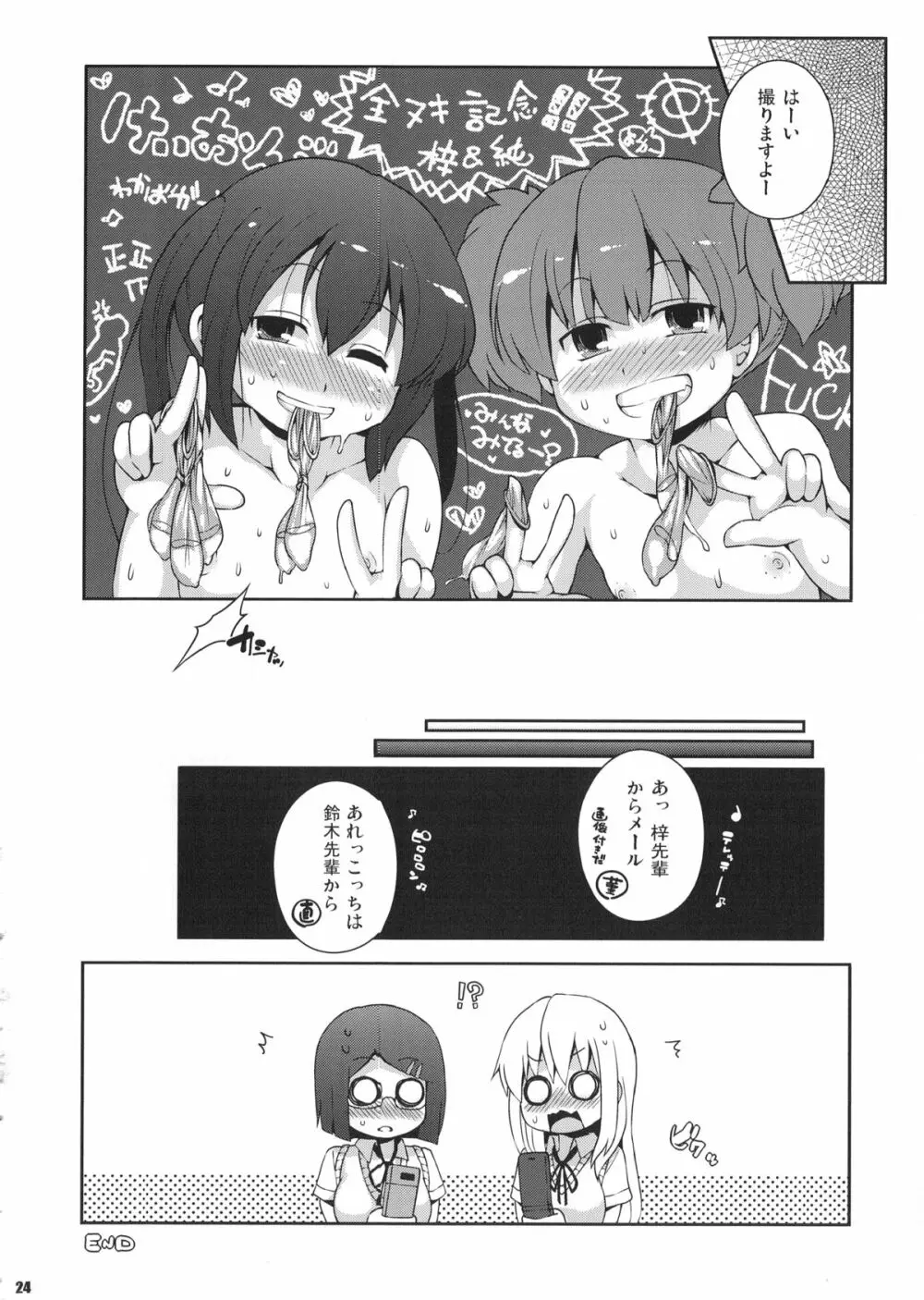 ろしゅつｘけいおん - page23