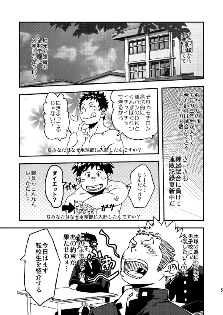 モーホー学園水球部1 - page6