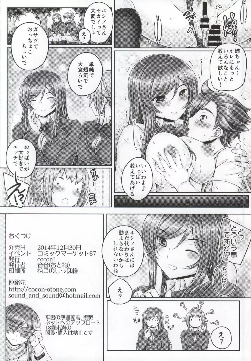 ミライノショウドウテキナマチガイ - page21