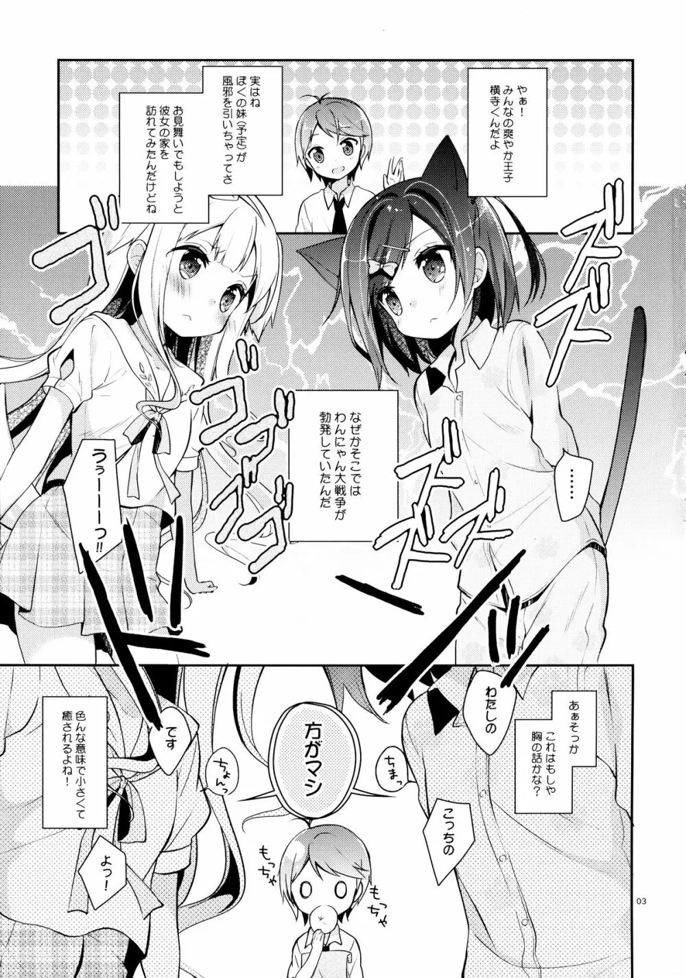 つっこちゃんとこまめちゃんの身体を隅々まで調べちゃう本 - page3