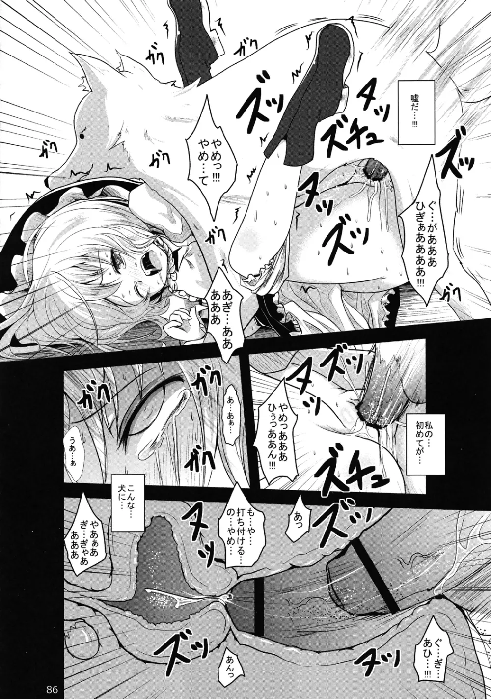 Touhou Ishu Kan Goudou - page85