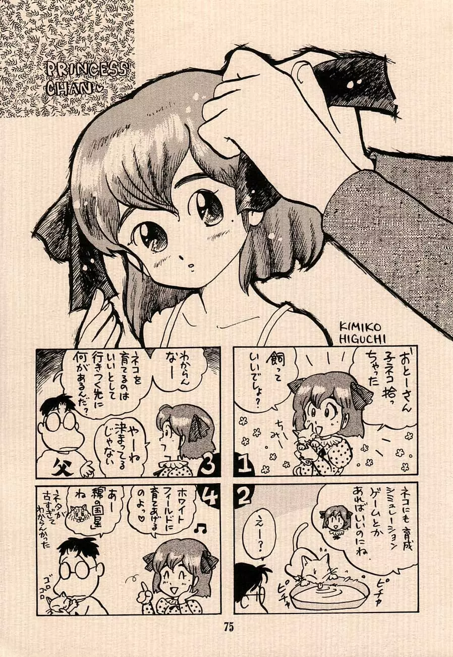 愛のプリンセスメーカー本 おとうさまへ… - page75