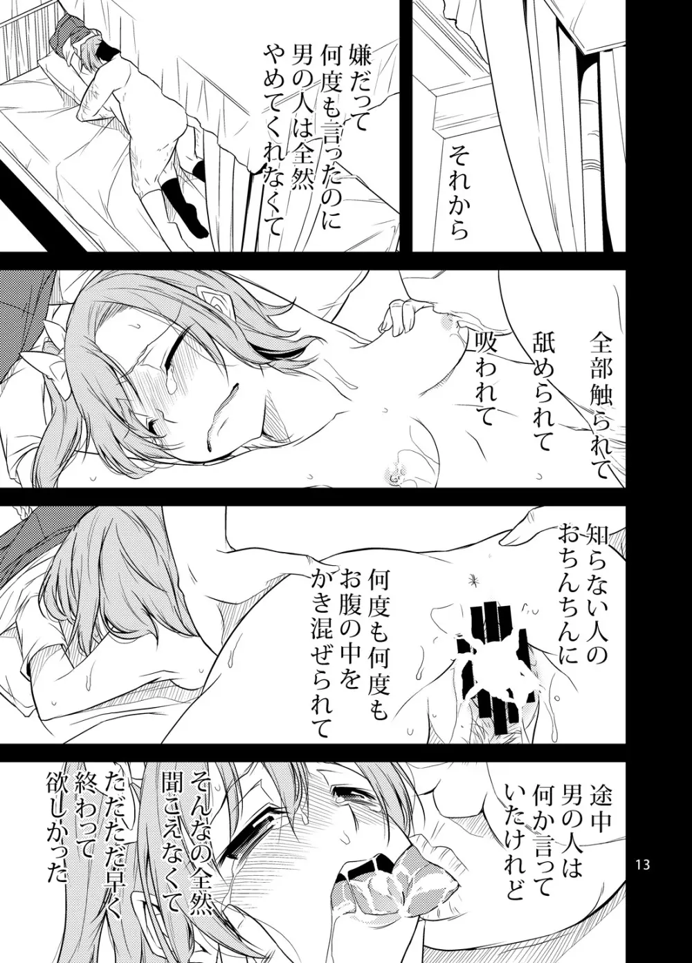 スクールアイドル監禁～高坂○乃果～ - page12