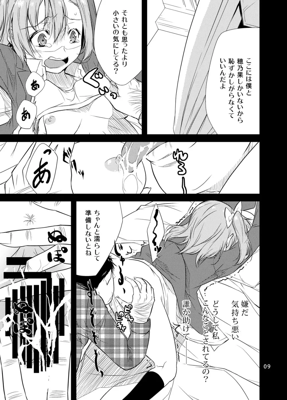 スクールアイドル監禁～高坂○乃果～ - page8