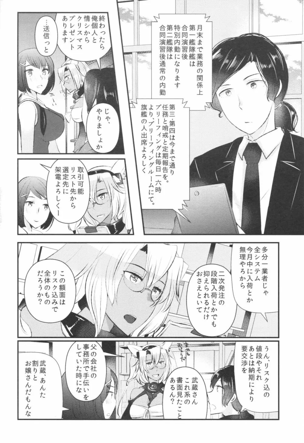 処女武蔵さん、提督に仕込まれて発情してしまう - page9