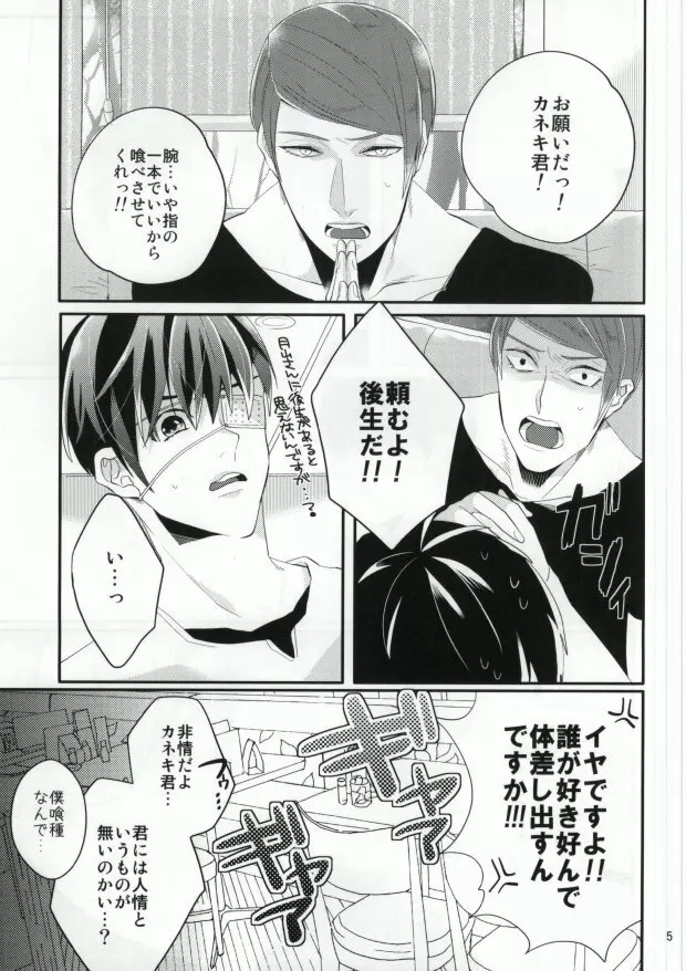 今夜のディナーはカネキくんですか? - page2