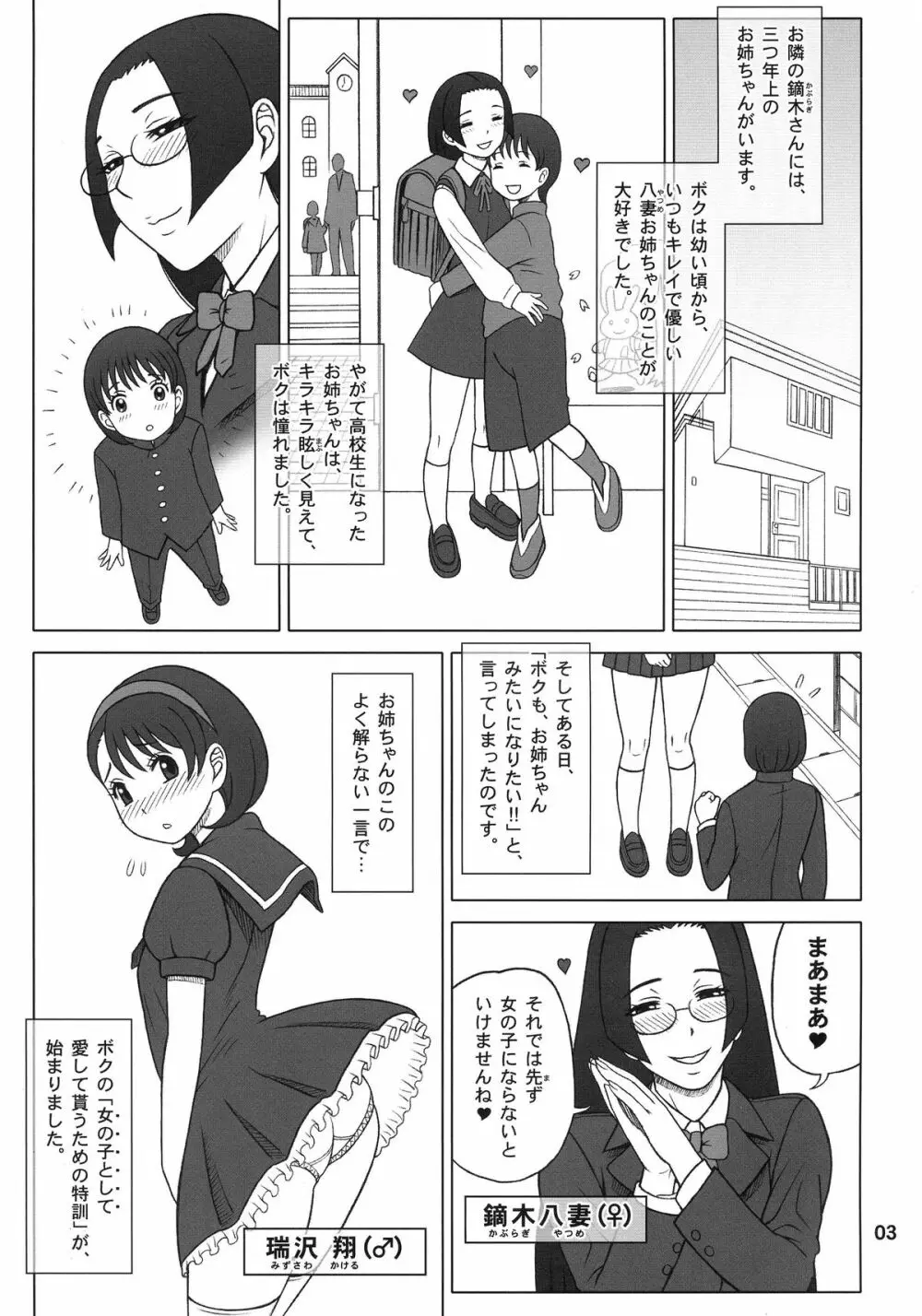 (C84) [回転ソムリエ (13.)] 30回転 八妻(やつめ)と、七緒(ななお)の八七式調教育。 - page3