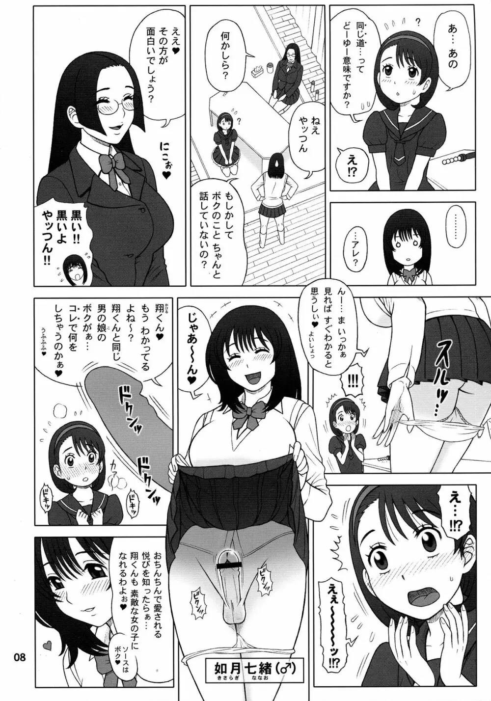 (C84) [回転ソムリエ (13.)] 30回転 八妻(やつめ)と、七緒(ななお)の八七式調教育。 - page8