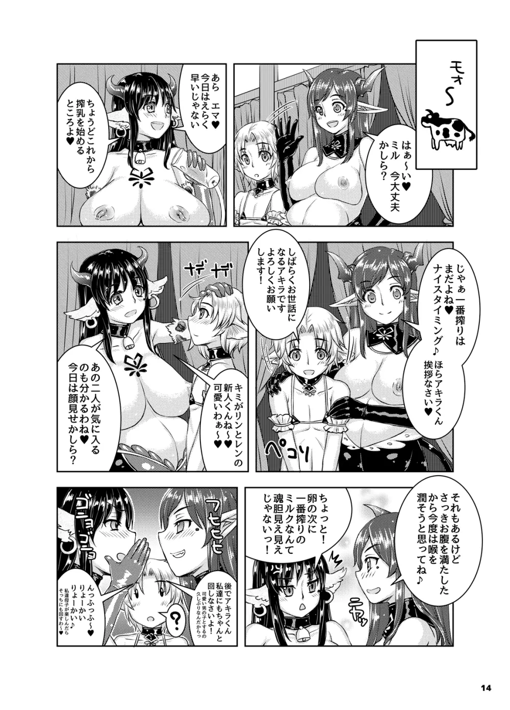 妊婦娼婦たちとショタ男娼の新人研修 - page13