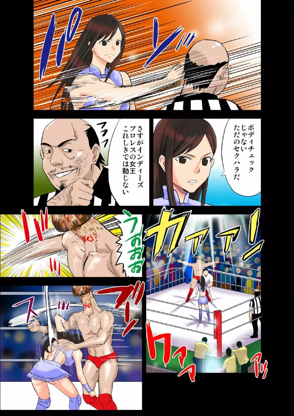 公開陵辱プロレス2～ハメられた女子レスラー - page6