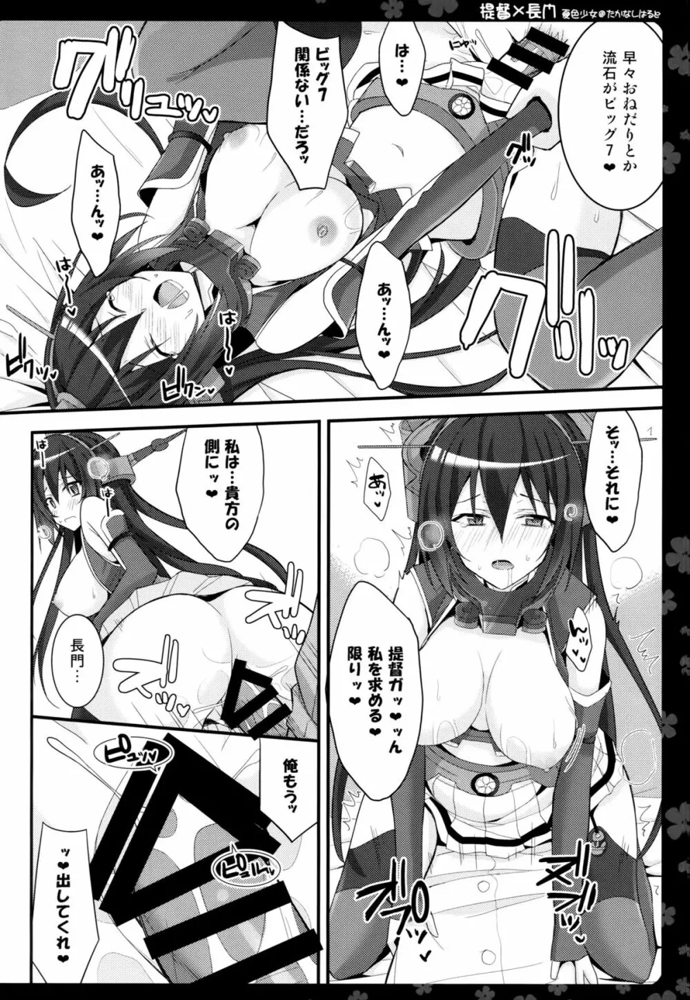 秘書艦長門はソレを我慢できない - page13