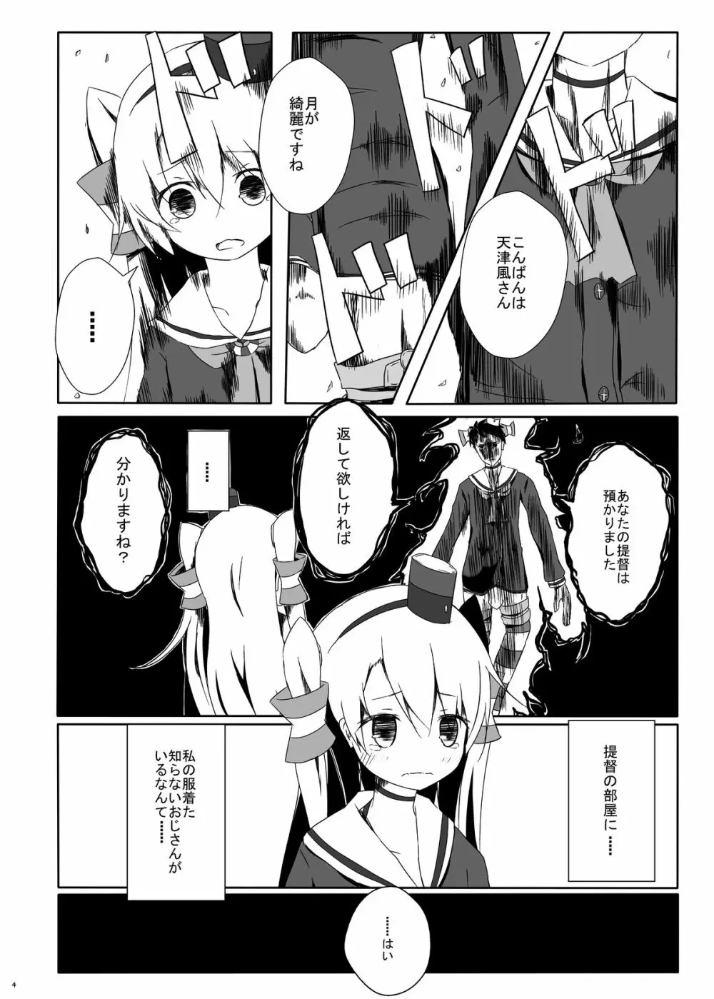 天津風ちゃんがひどいことになるえろほん - page5