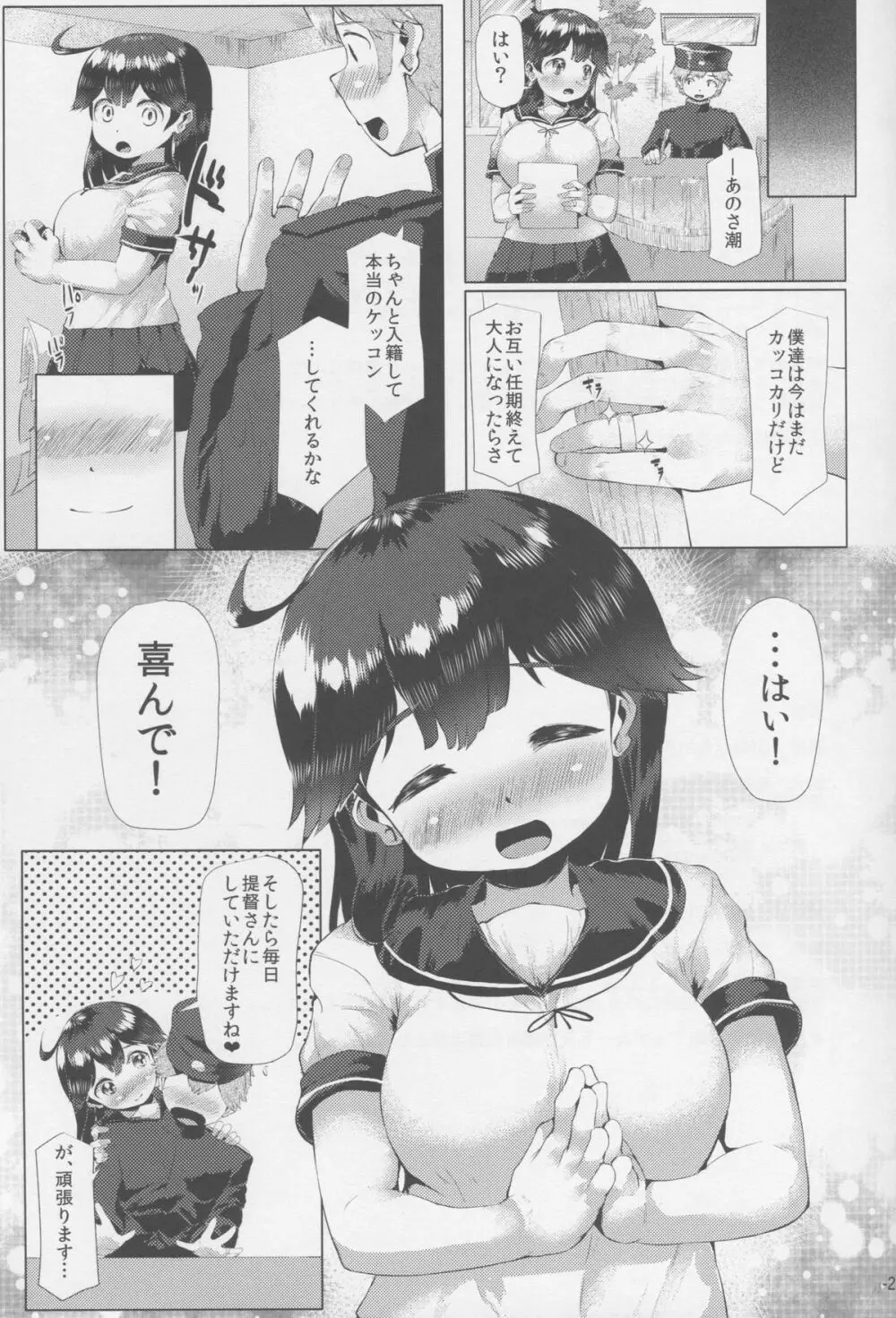 秘書艦潮は抱かれたい。 - page20