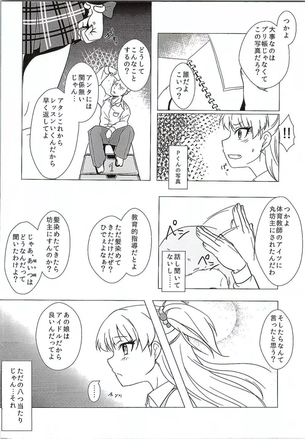 おねがい。Pくんには言わないで - page3