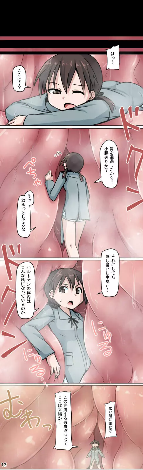 縮小おねえちゃんのフルツアー漫画 - page13