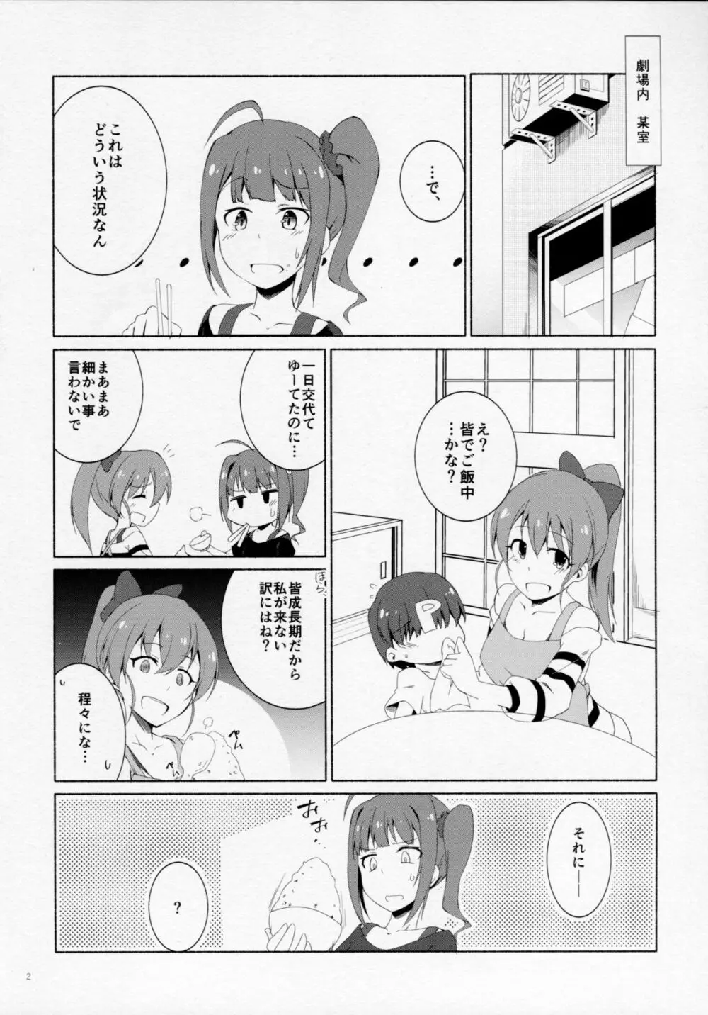 ショタになったＰとｘｘｘする本 奈緒編 - page3