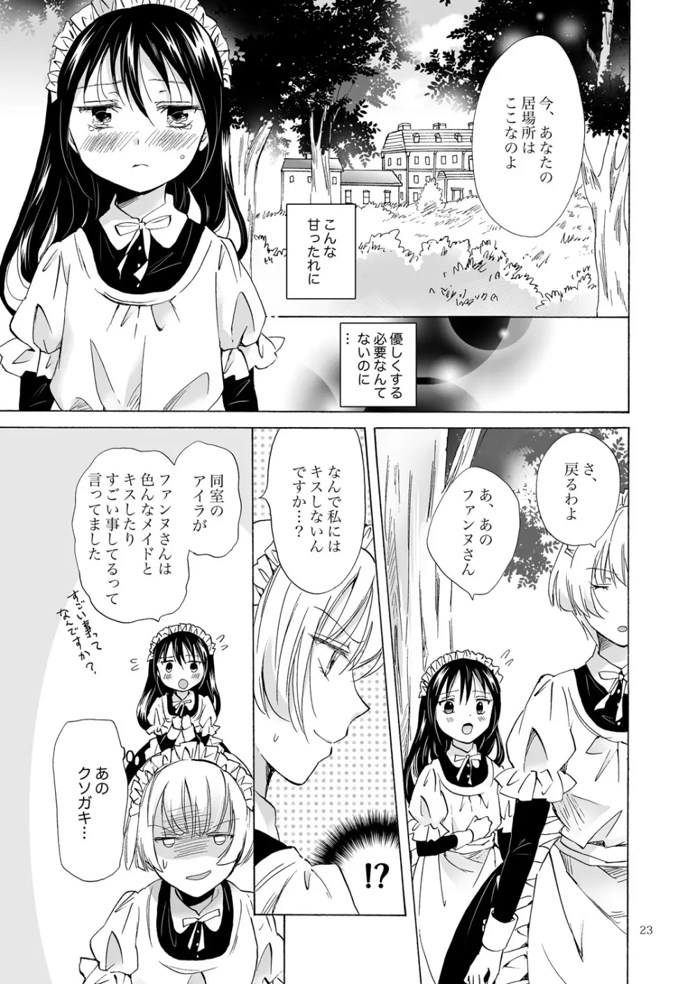 小さなメイドさんの秘密 - page22