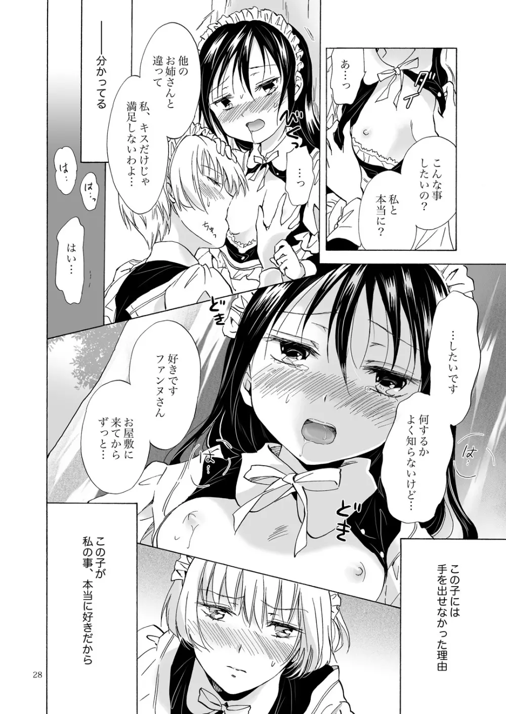 小さなメイドさんの秘密 - page27