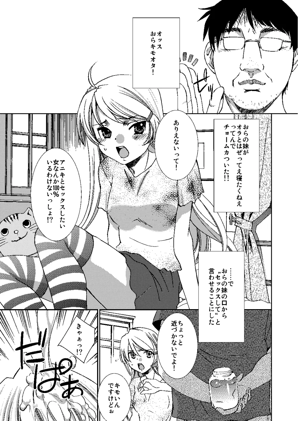 妹にキモヲタ兄貴とセックスしたいと言わせてみた - page2