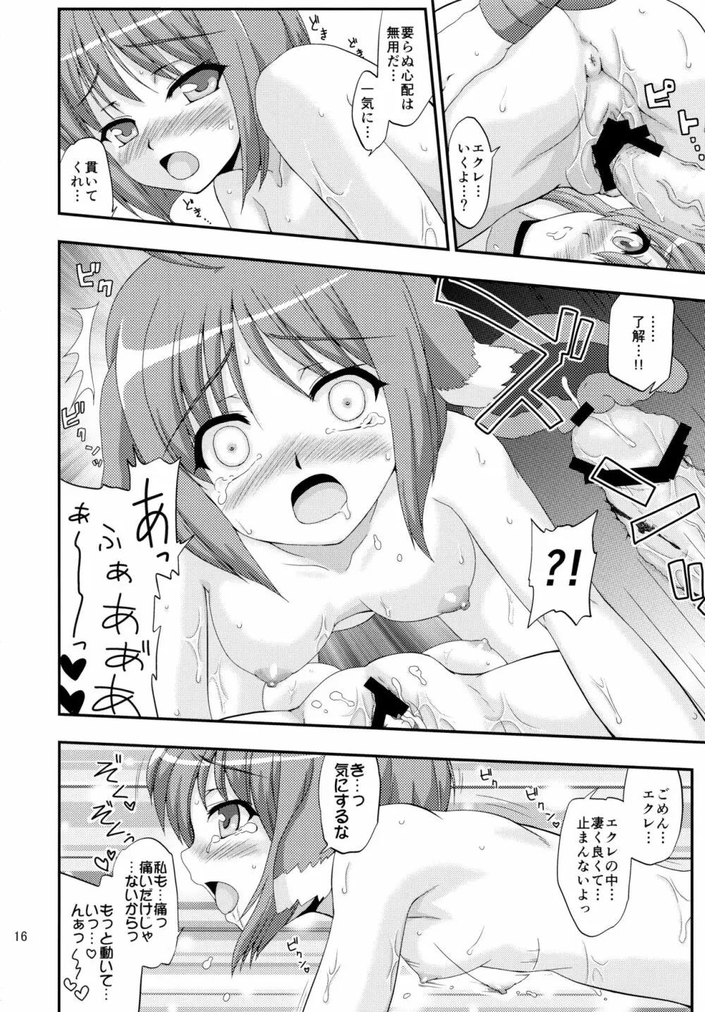 姫様とエクレがHな事をする本 - page16