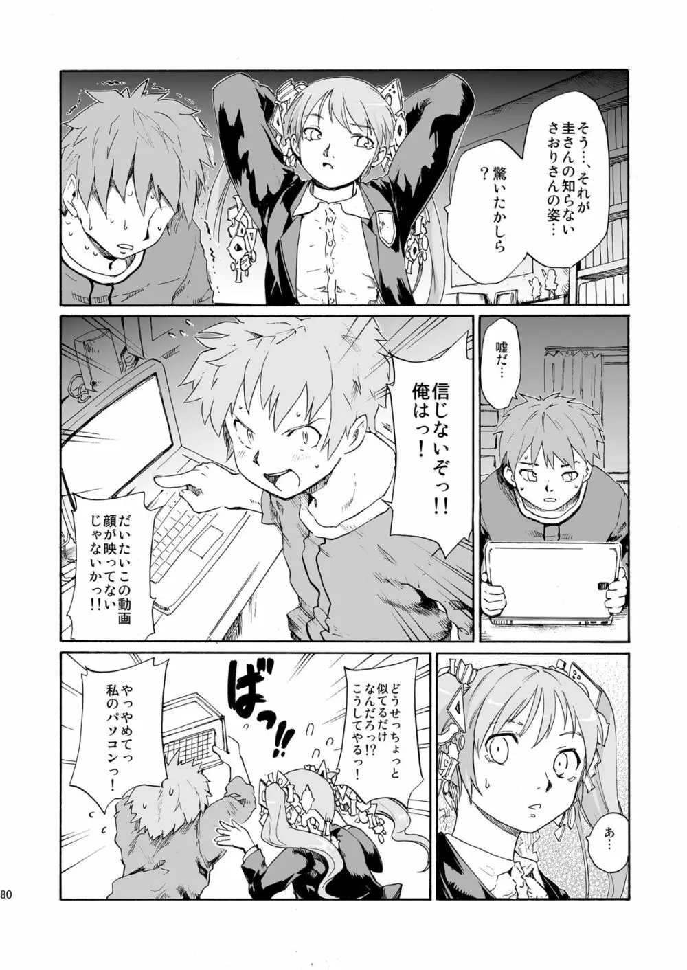 [PARANOIA CAT (藤原俊一)] 憧れの女 -秘密の一週間 #4-6 [DL版] - page80