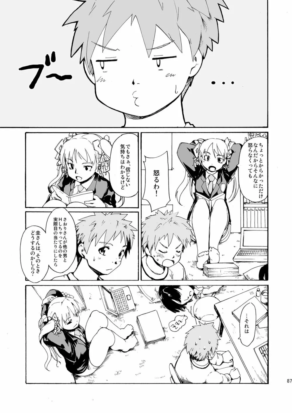 [PARANOIA CAT (藤原俊一)] 憧れの女 -秘密の一週間 #4-6 [DL版] - page87