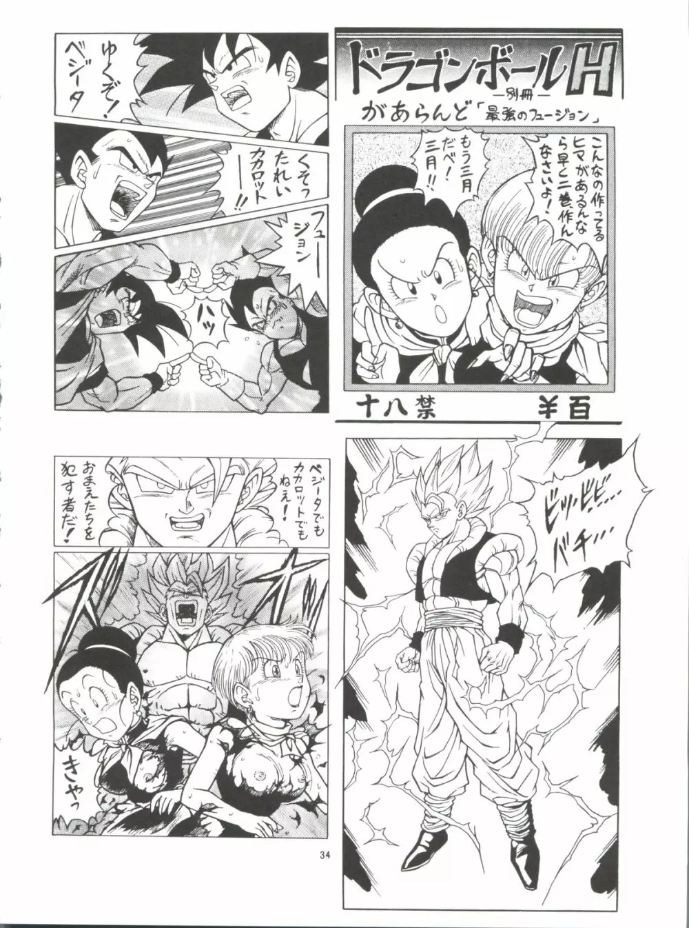 ドラゴンボールH 巻一・二 再版 - page34