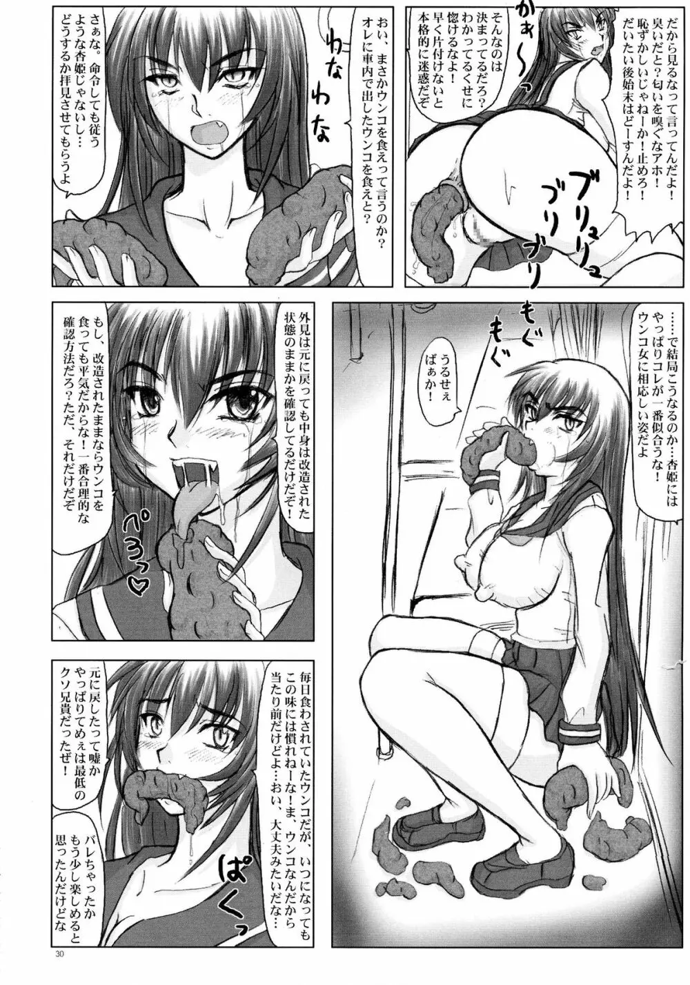 杏姫様恥辱屈辱五十四連発! - page30