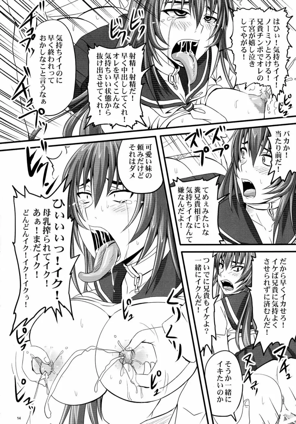 ドSな姫は汚される 辱ノ七 凌辱披露宴 - page14