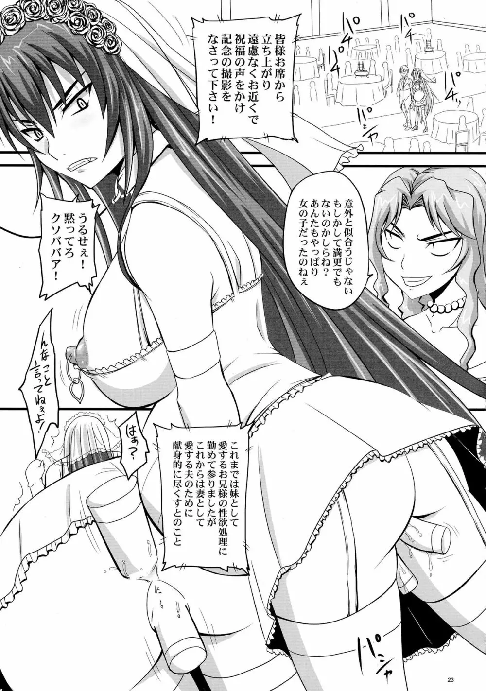 ドSな姫は汚される 辱ノ七 凌辱披露宴 - page23