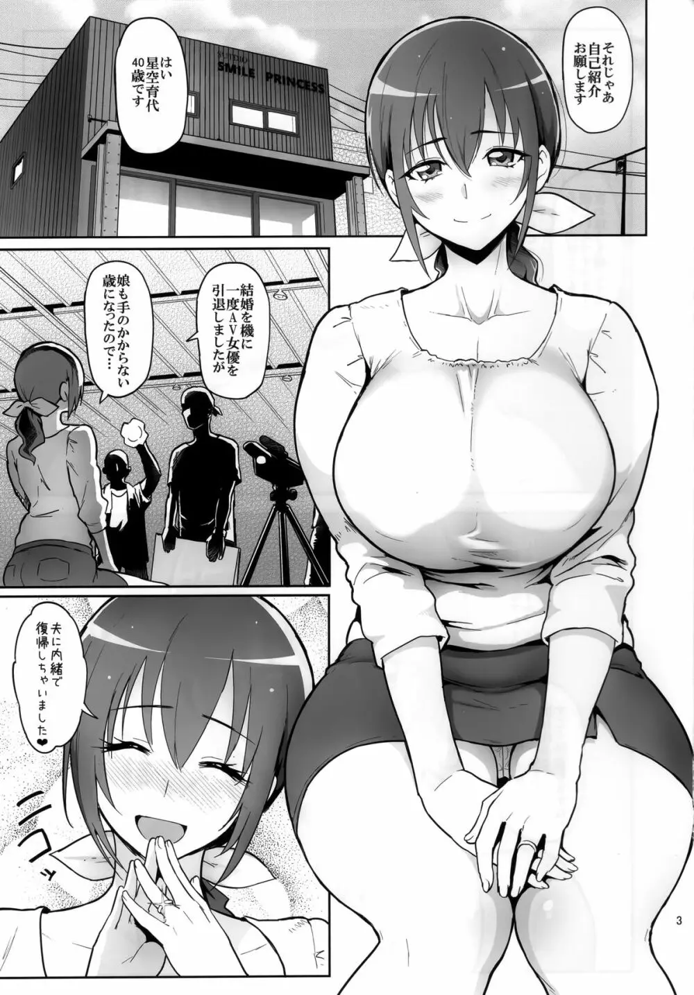 星空育代40歳再デビュー - page3