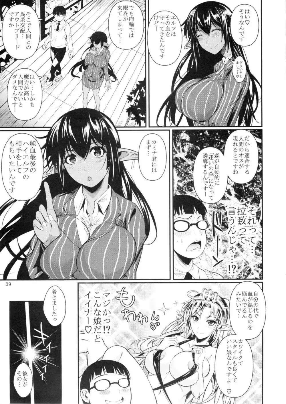 ハイエルフ×ハイスクール - page10