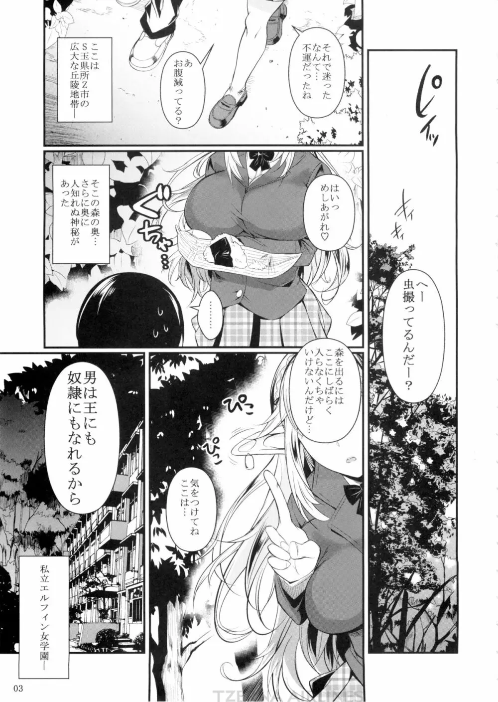 ハイエルフ×ハイスクール - page4