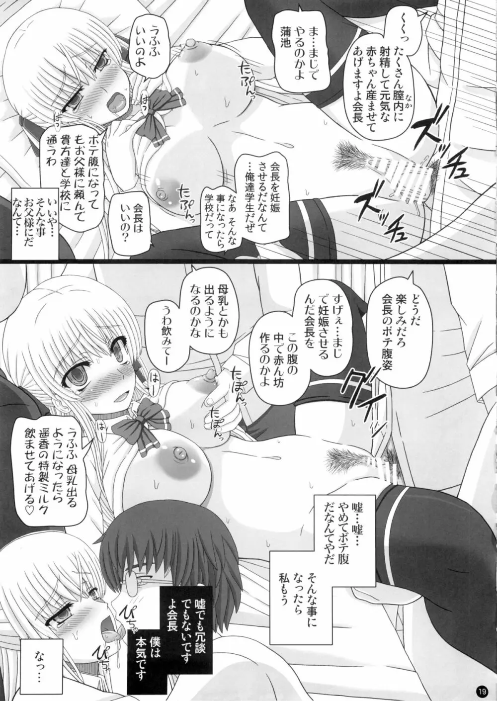 (C88) [幸せ共和国 (幸せのかたち)] かたしぶっ 0-2-15週 - page19