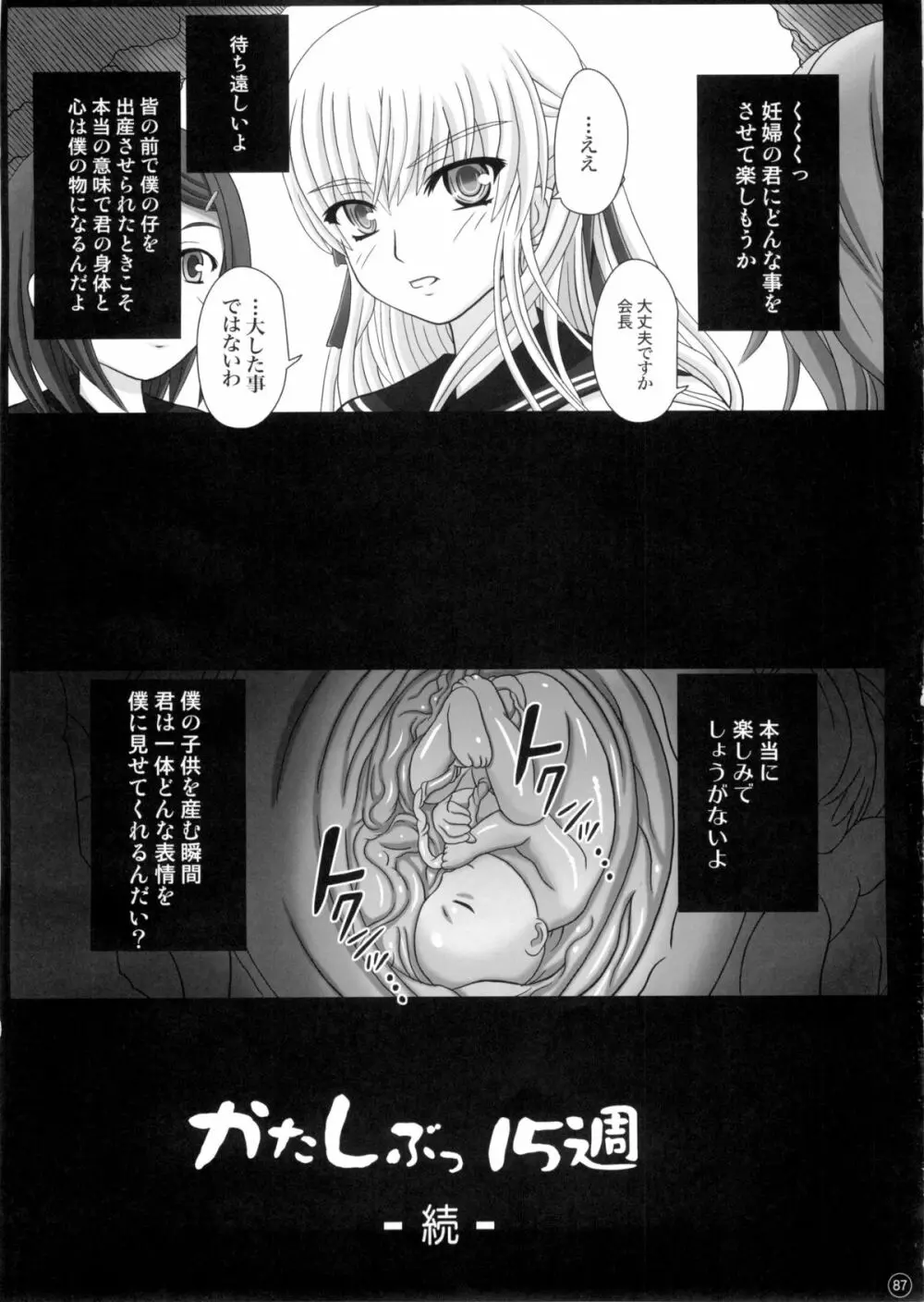 (C88) [幸せ共和国 (幸せのかたち)] かたしぶっ 0-2-15週 - page87