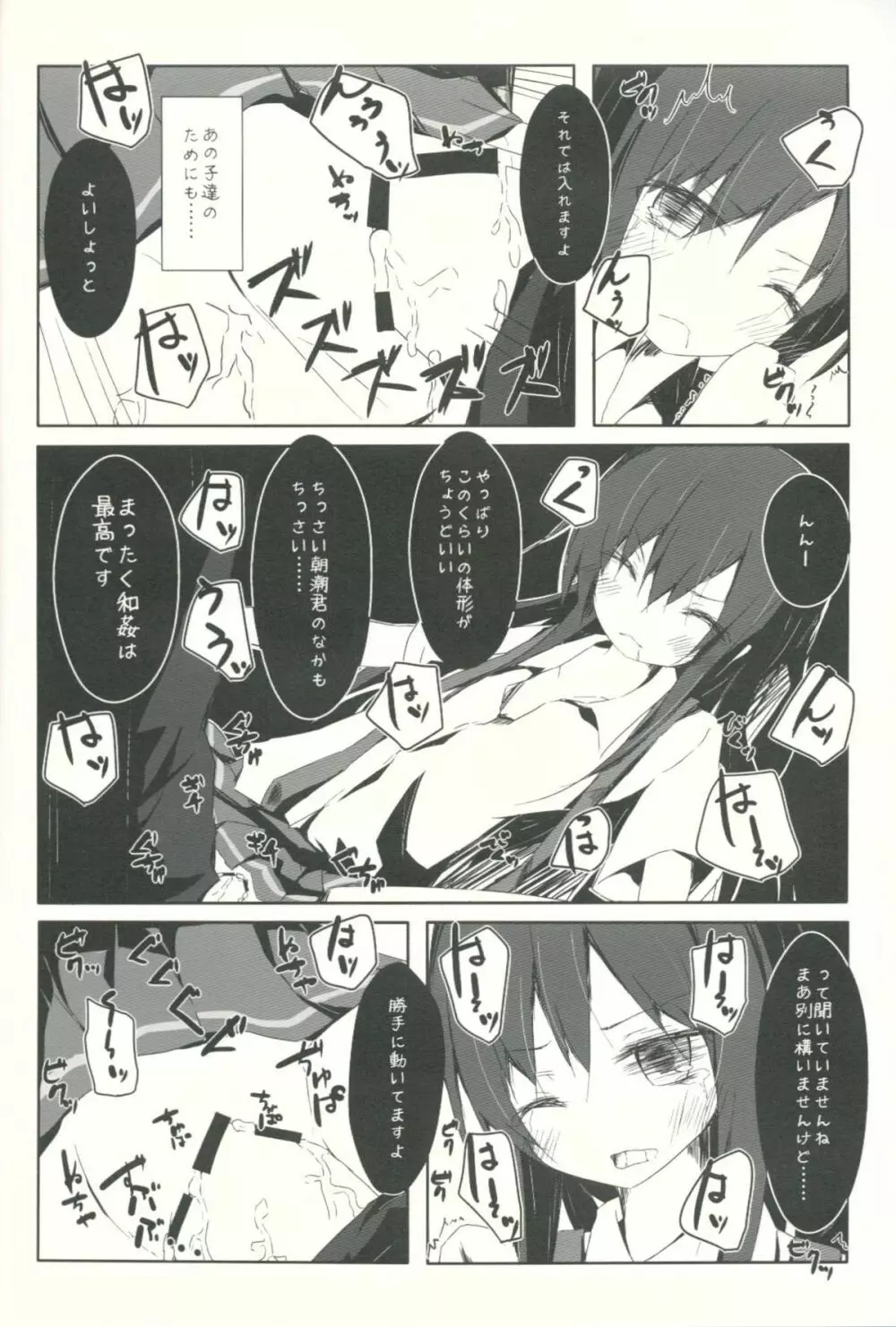 朝潮君がひどいことになるエロほん - page9