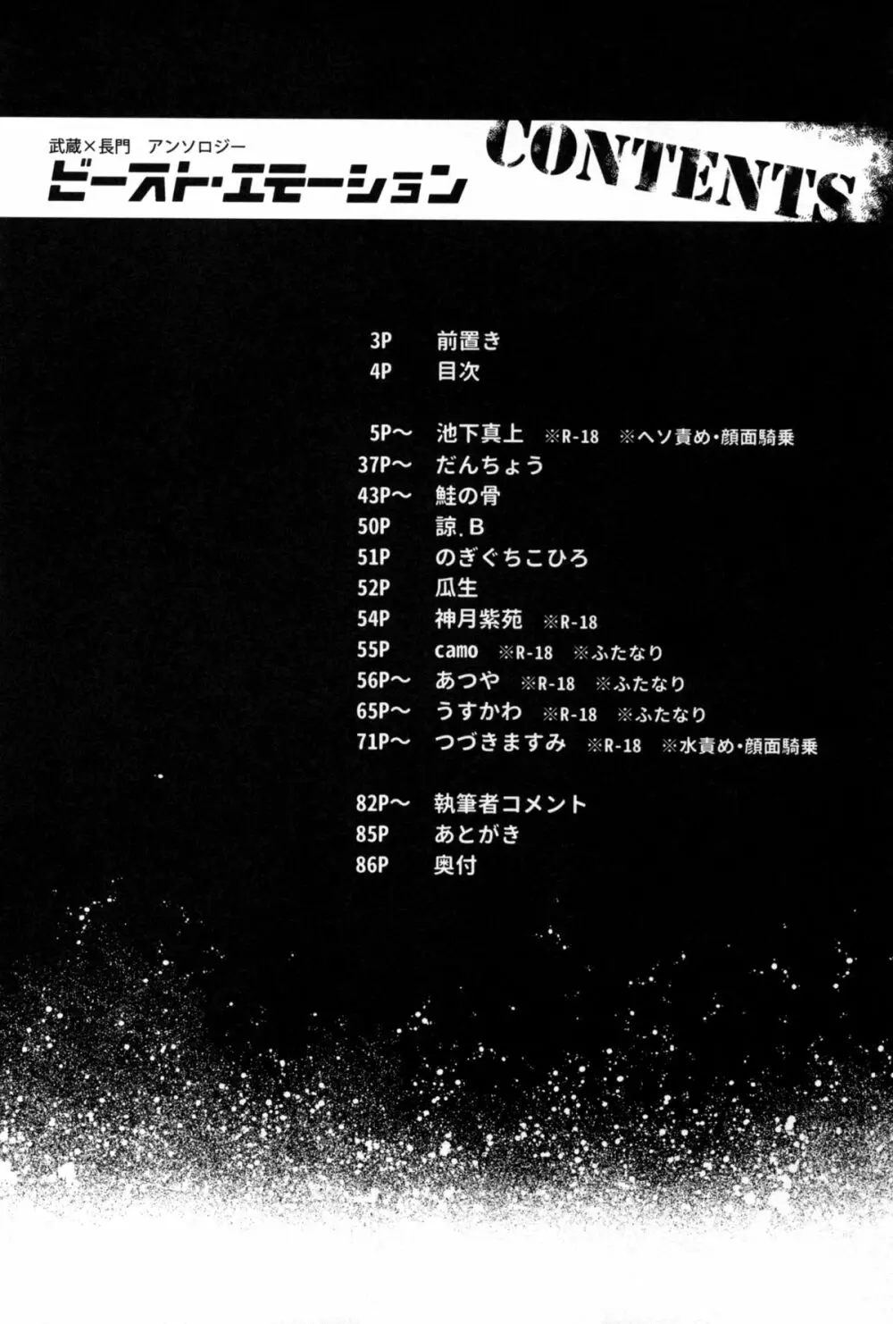 武蔵×長門アンソロジー「ビースト・エモーション」 - page4