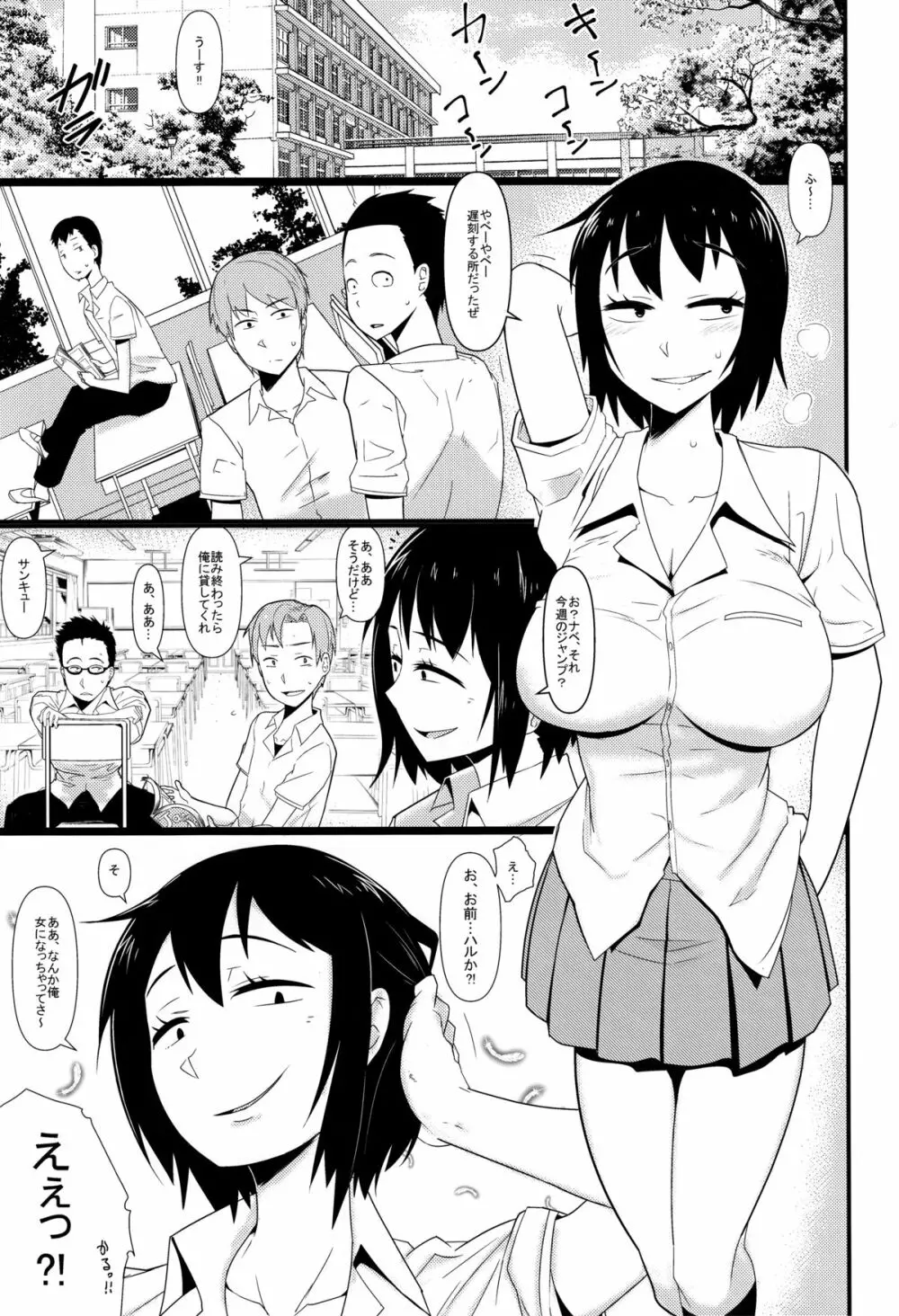 女体化パンデミック2 - page2