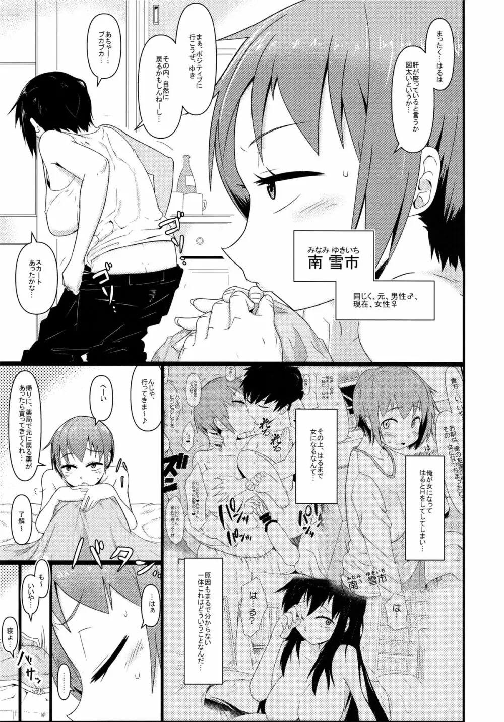 女体化パンデミック2 - page4