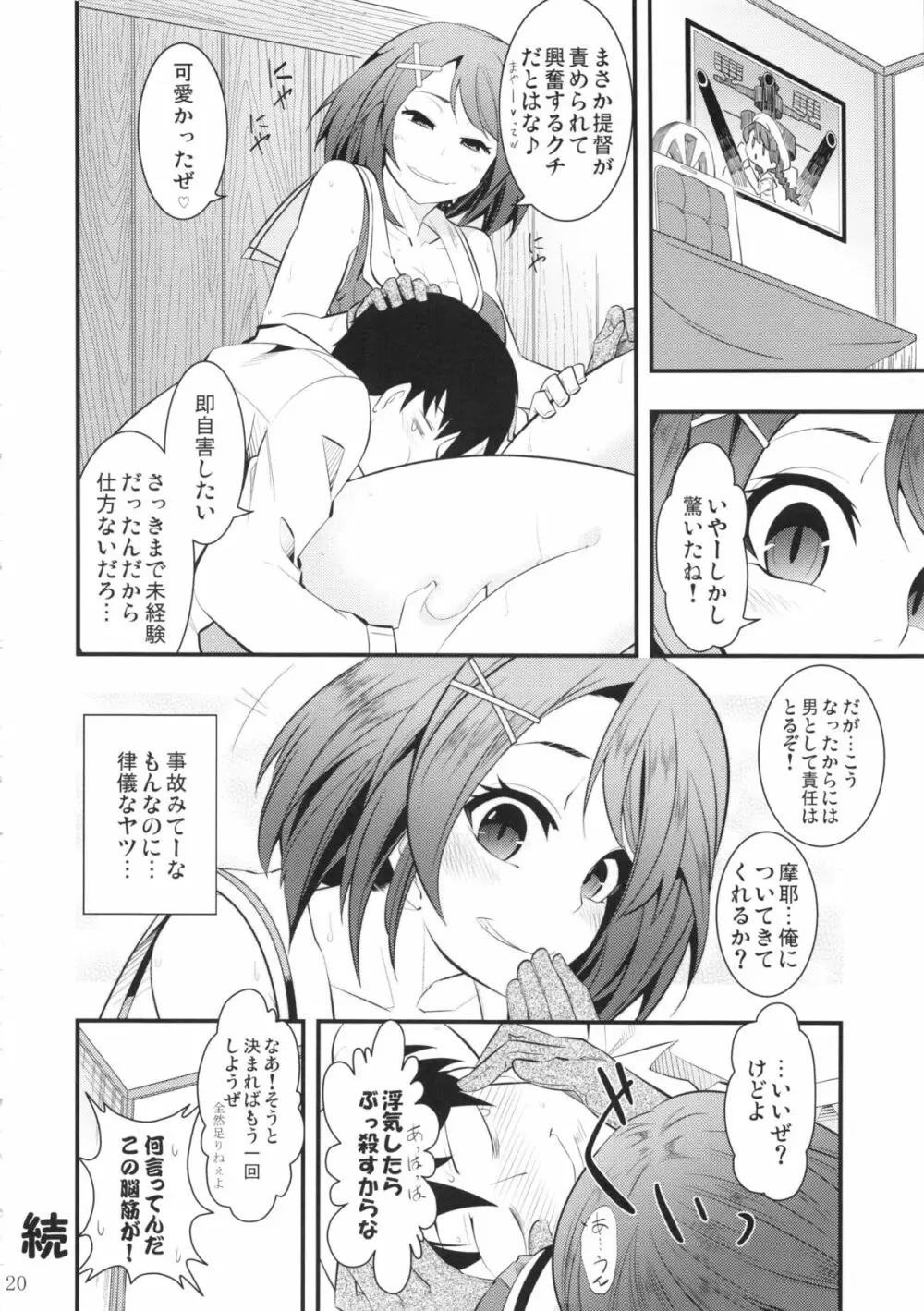 摩耶様と一緒 壱 - page19