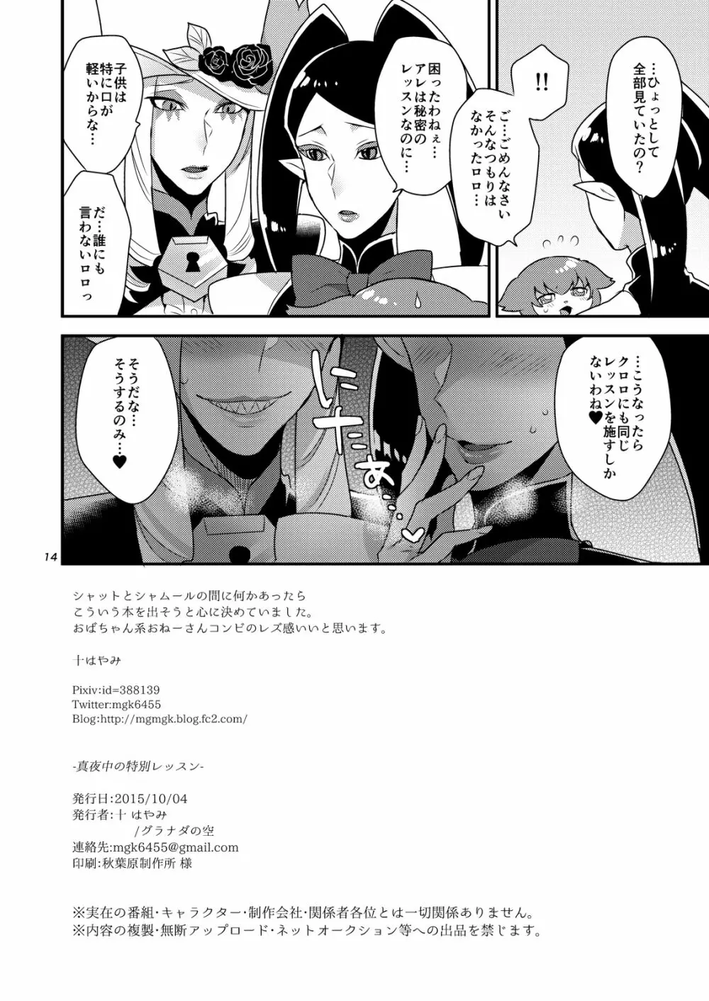 真夜中の特別レッスン - page13