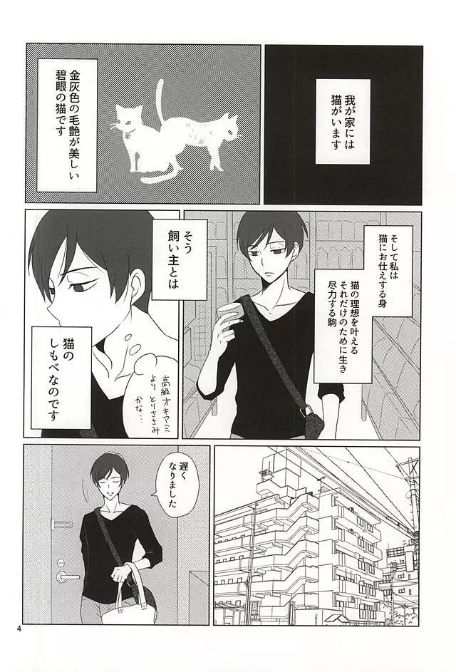 下僕、猫を飼う - page2