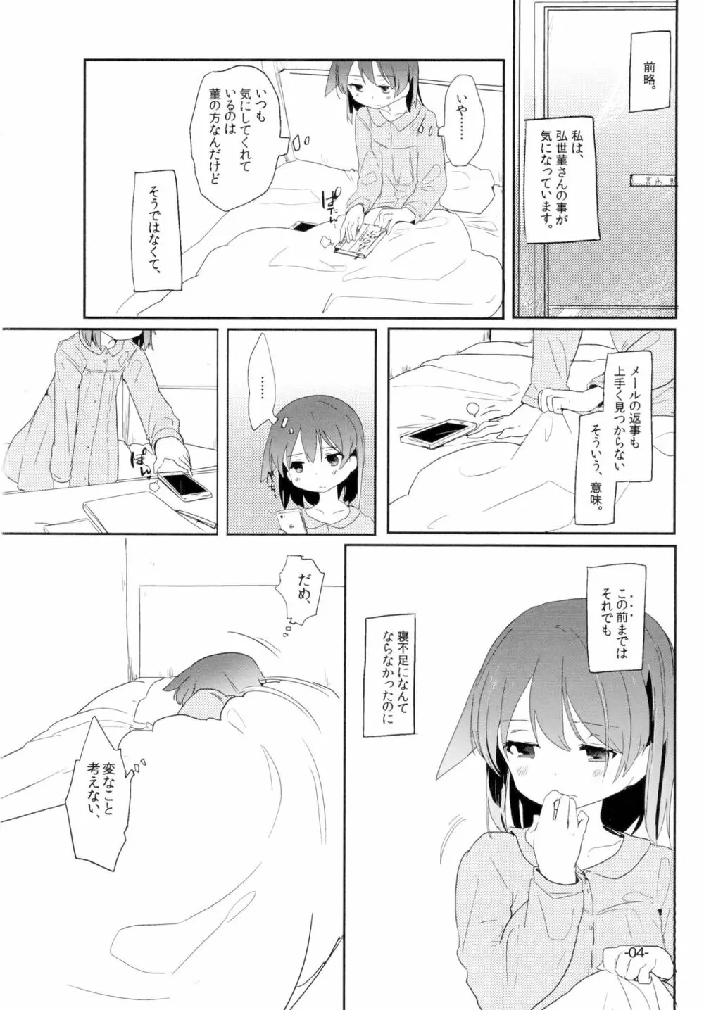 すぐに春めいて。 - page3