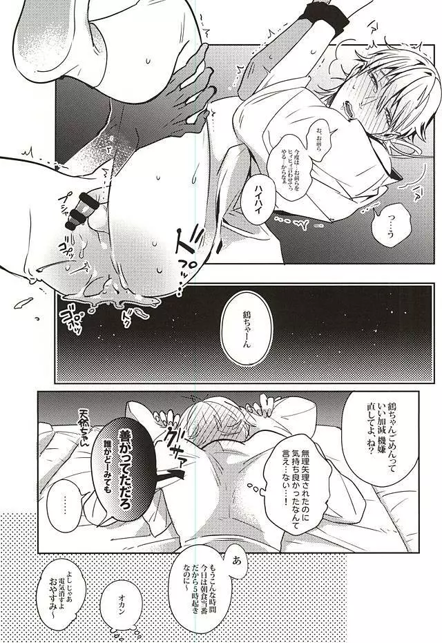 内番中 ~宝刀鶴丸の性欲処理当番~ - page18