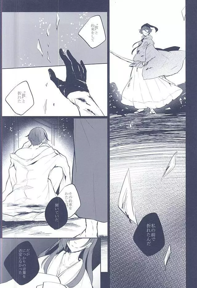 混じり合う菫色の真偽 - page34