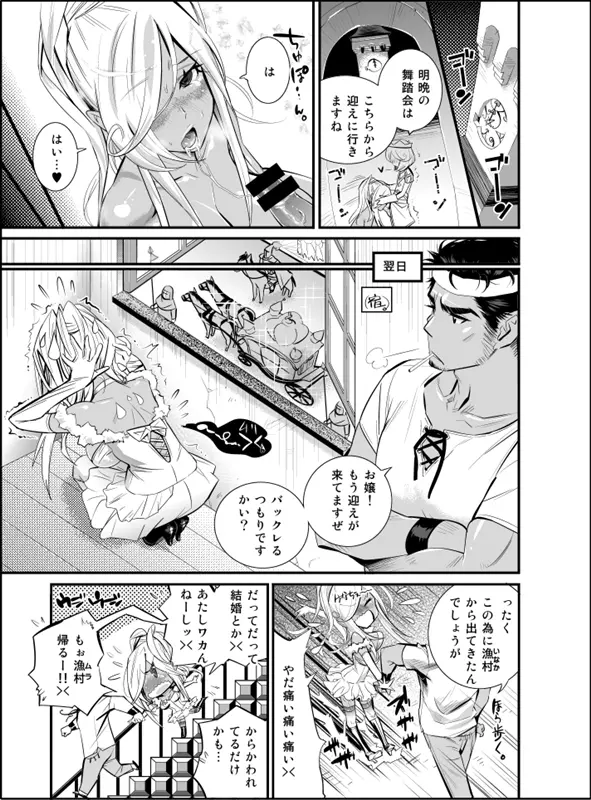 タメ感覚メルヘン・黒ギャルシンデレラ！ - page17