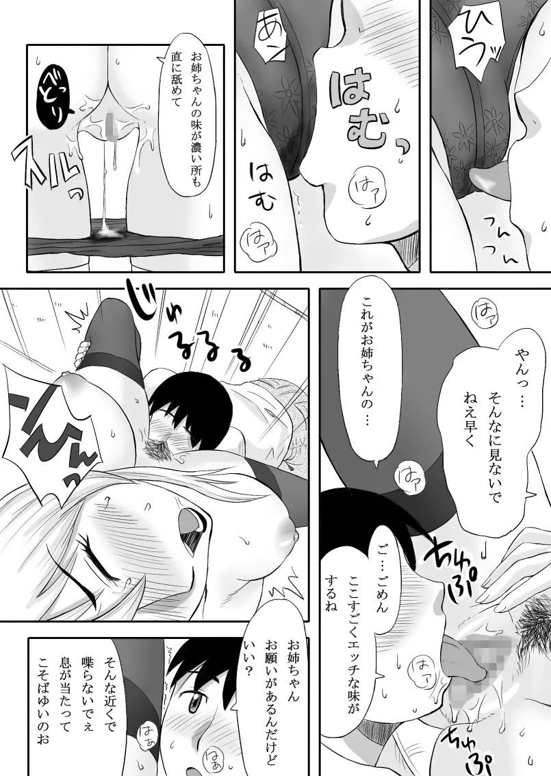 淫乱お姉ちゃんは清純派 - page15