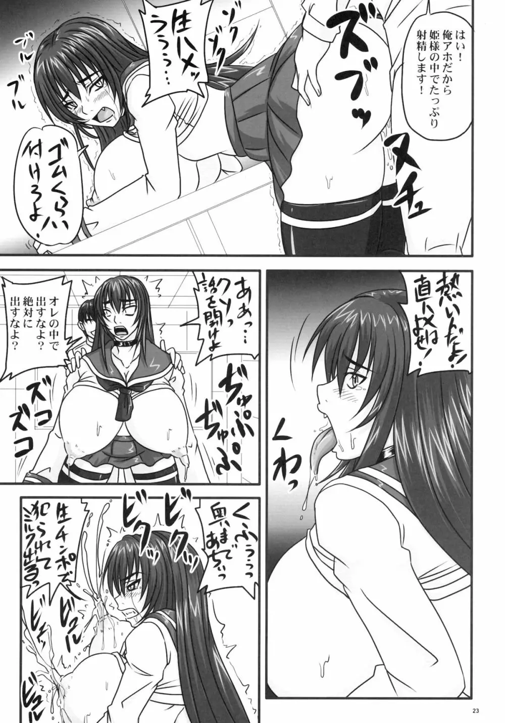 ドSな姫は汚される ~辱ノ二 絶頂地獄~ - page23