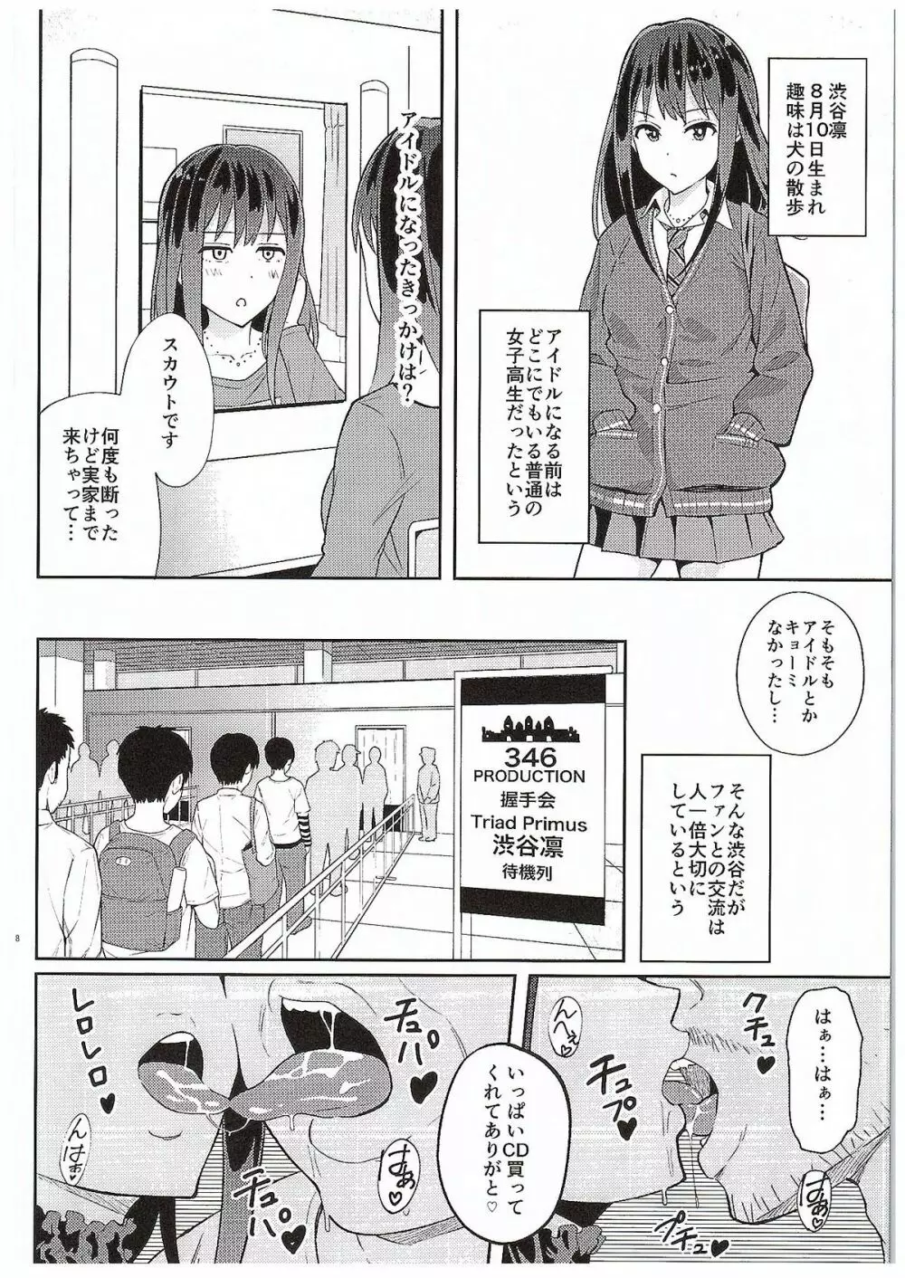 密着取材ドキュメント 渋谷凛アイドルの素顔 - page7