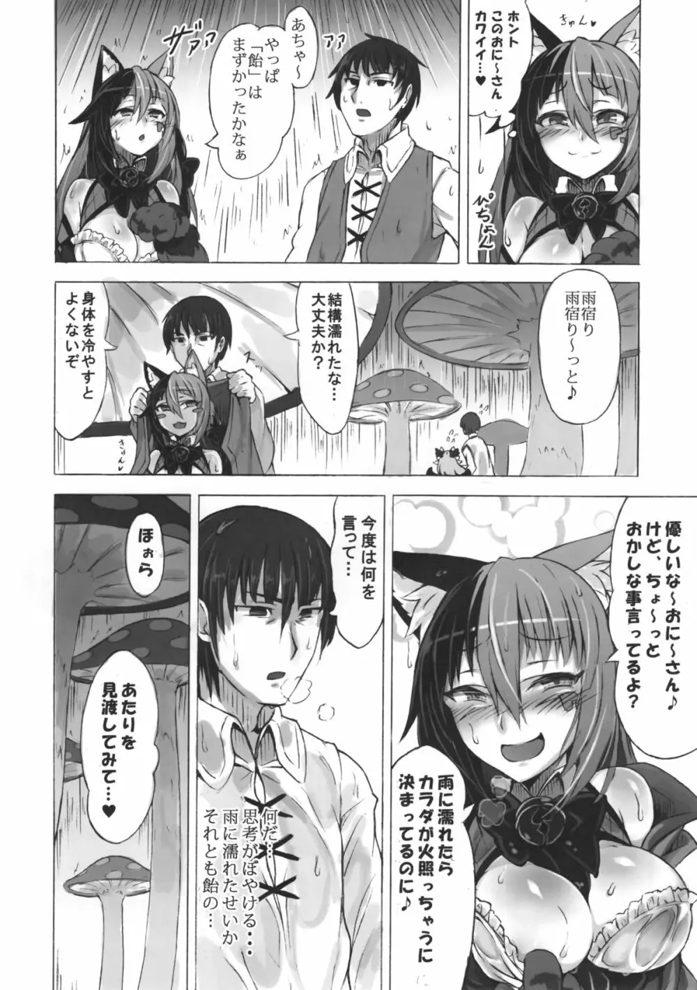 魔物娘図鑑・被害報告 ～チェシャ猫のおいでませ不思議の国～ - page11